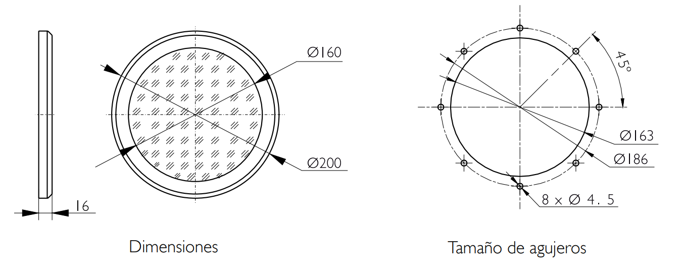 croquis del producto